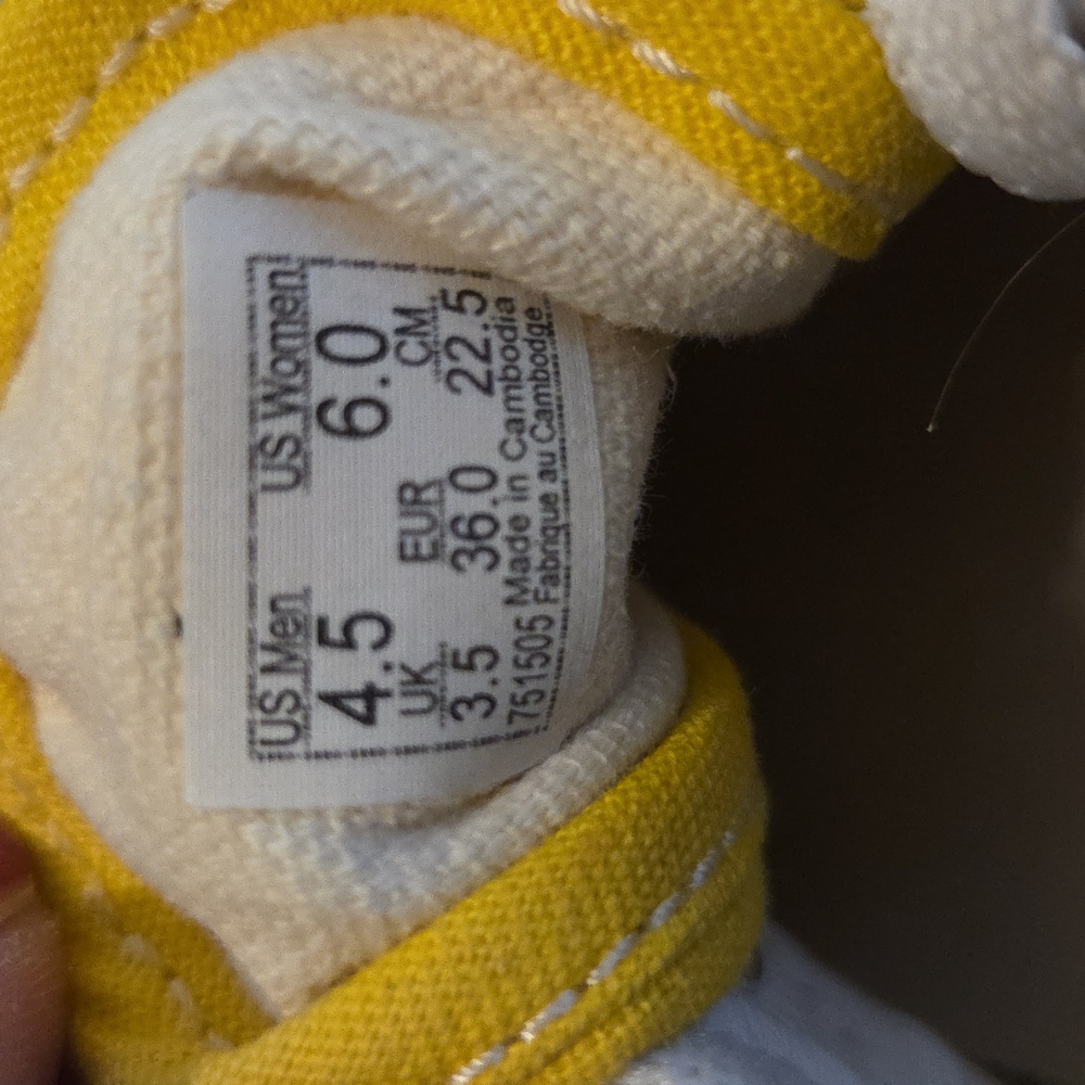 Classic Vans Women's Sz 6 - Picture 5 of 5
